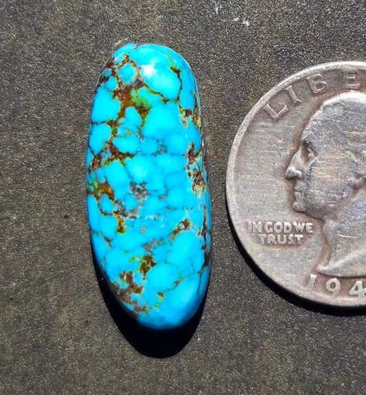 AAA High Blue Kingman Turquoise Cabochon