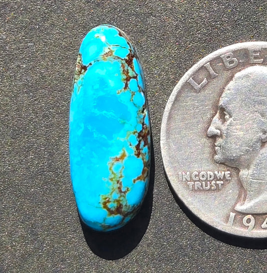 AAA High Blue Kingman Turquoise Cabochon
