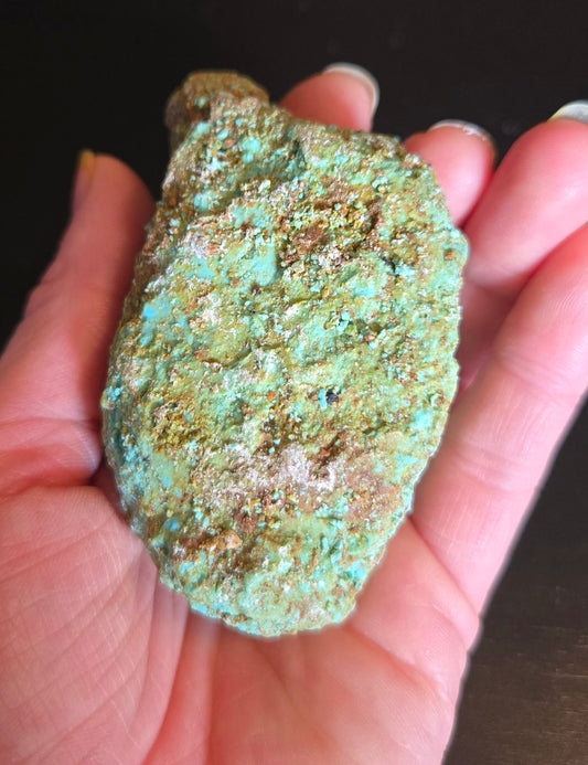 Patagonia Turquoise rough for cabbing - 156 grams