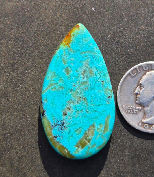 Kingman Mine Turquoise Cabochon