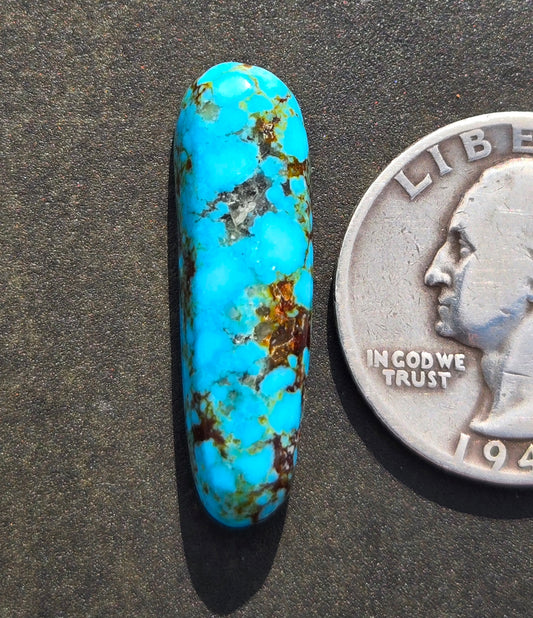 AAA High Blue Kingman Turquoise Cabochon