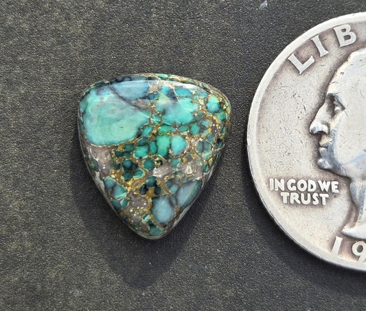 Desert Bloom Variscite Cabochon