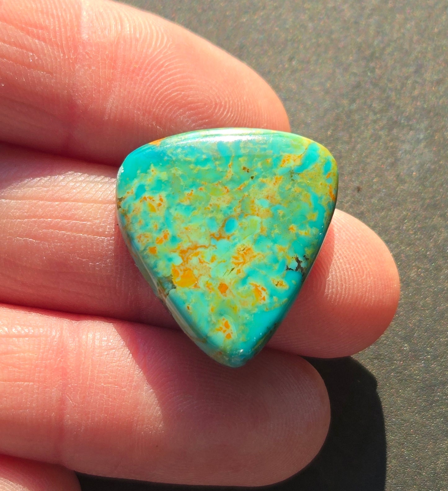 Ceremonial Kingman Turquoise Cabochon