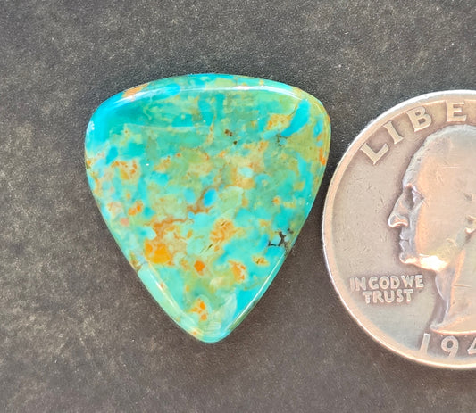 Ceremonial Kingman Turquoise Cabochon