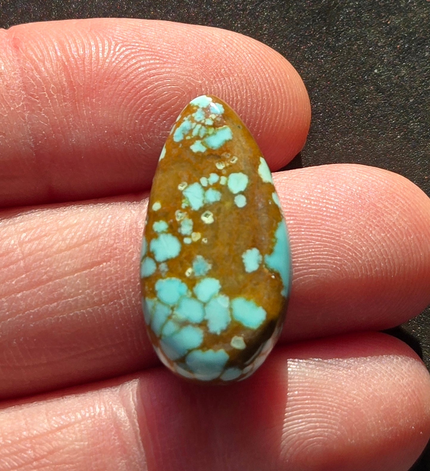 Number 8 Mine Turquoise Cabochon