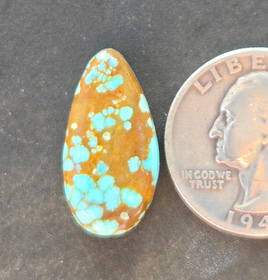 Number 8 Mine Turquoise Cabochon