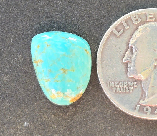 Number 8 Mine Turquoise Cabochon