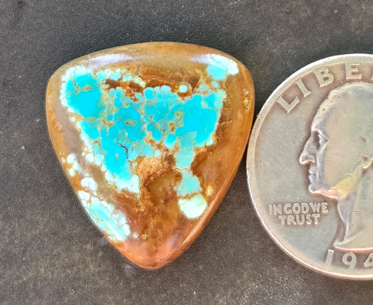 Number 8 Mine Turquoise Cabochon