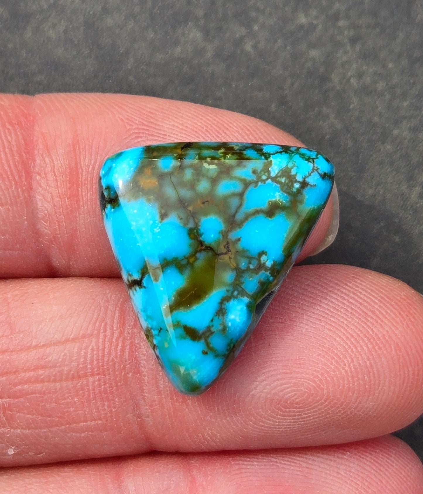AAA High Blue Kingman Turquoise Cabochon