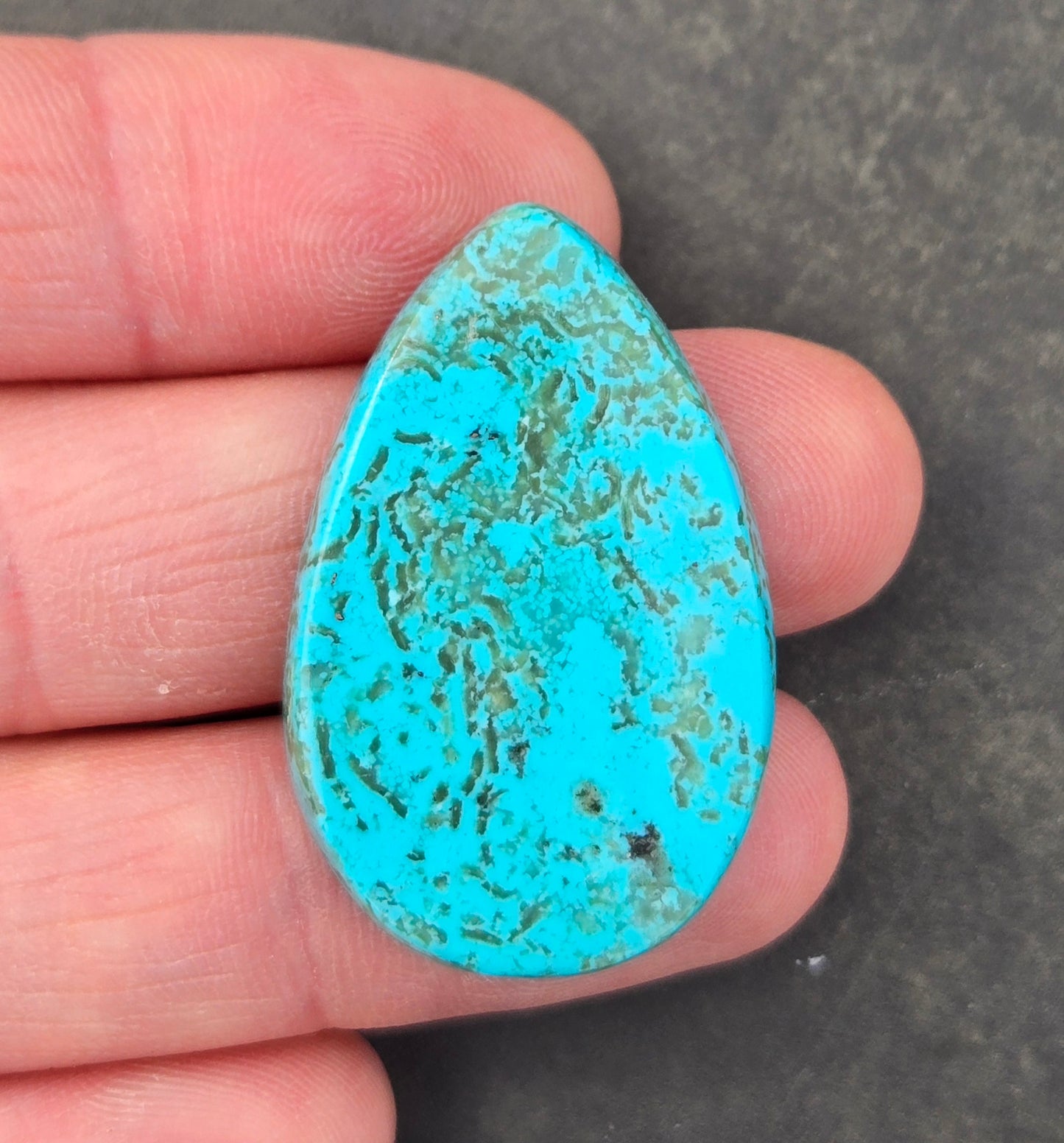 Kingman Mine Turquoise Cabochon