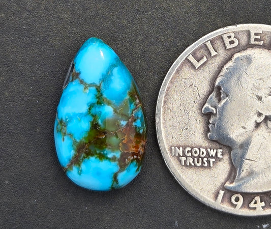 AAA High Blue Kingman Turquoise Cabochon