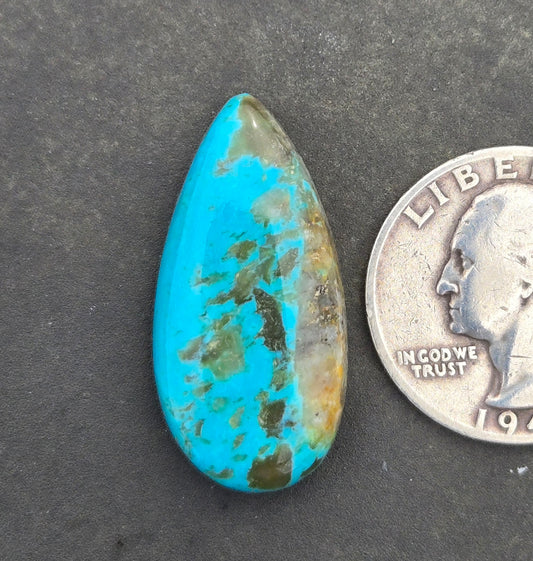 Kingman Mine Turquoise Cabochon