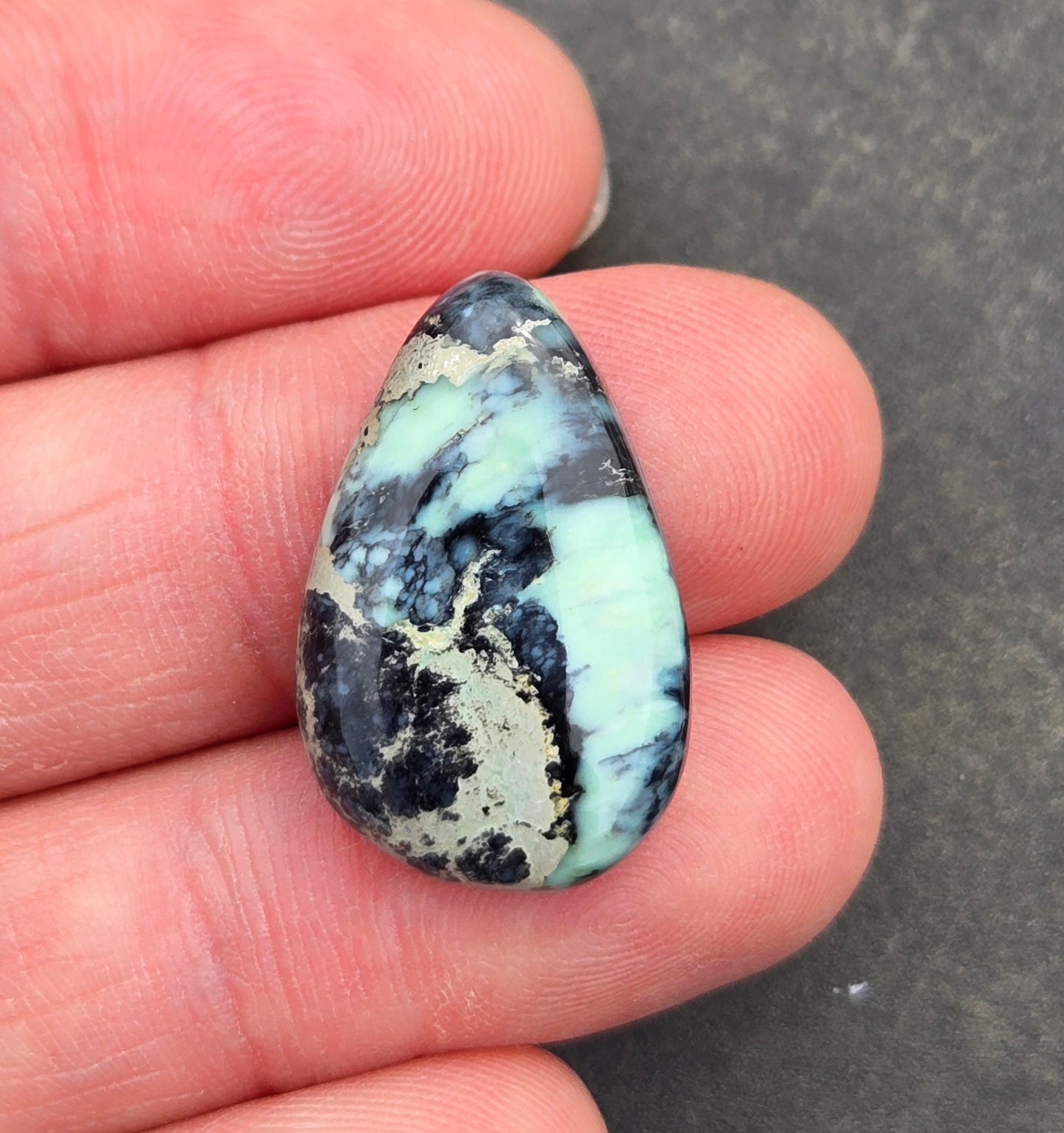 Angel Wing Variscite Cabochon