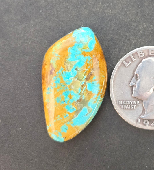 Sunset Mine Planerite/Turquoise Cabochon