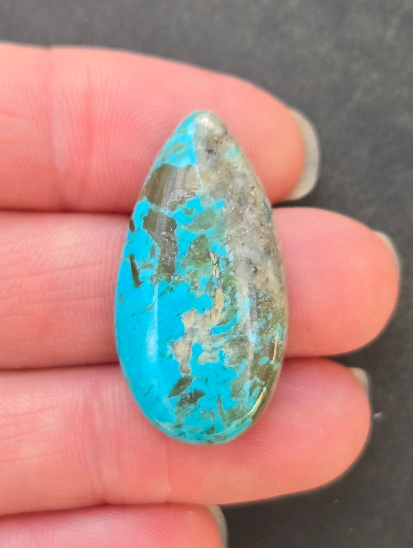 Kingman Mine Turquoise Cabochon