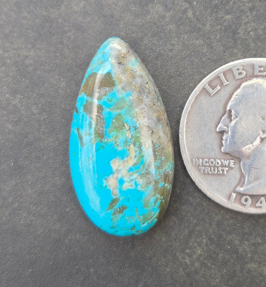 Kingman Mine Turquoise Cabochon