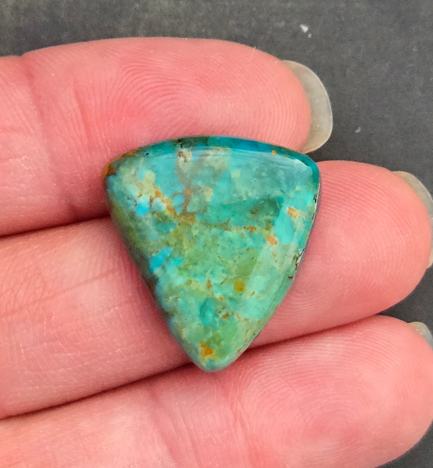 Ceremonial Kingman Turquoise Cabochon