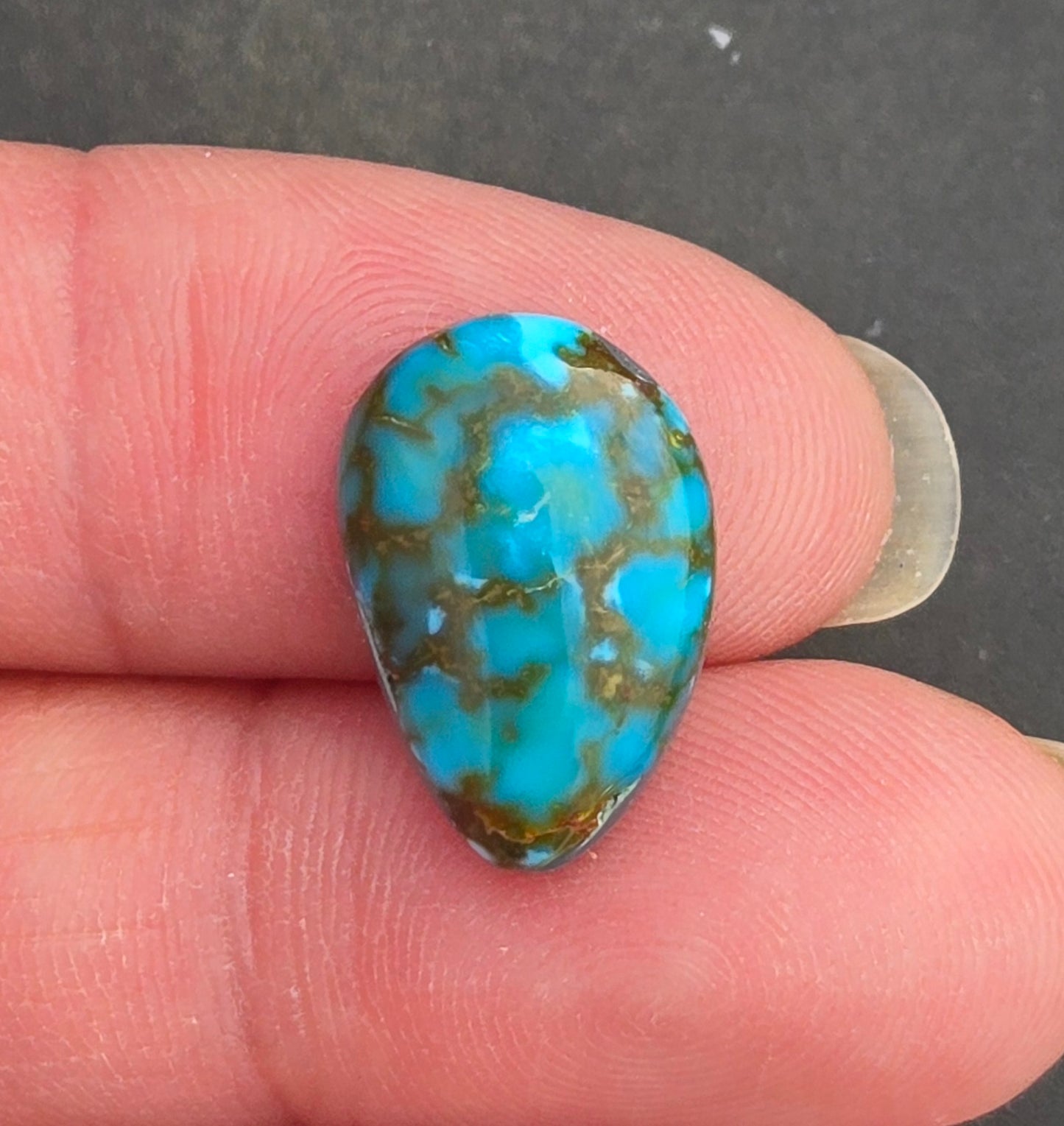 AAA High Blue Kingman Turquoise Cabochon