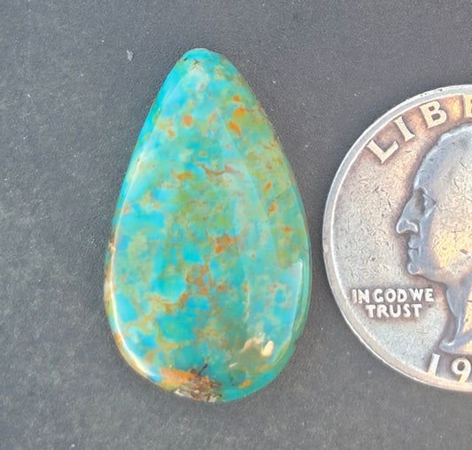 Ceremonial Kingman Turquoise Cabochon