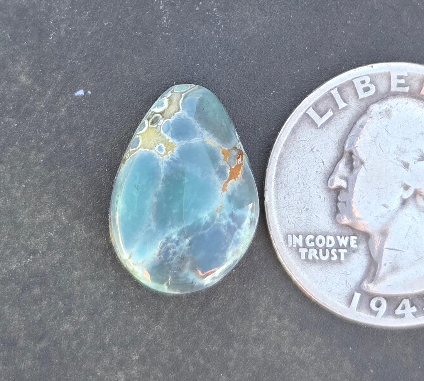 Seven Dwarfs Variscite Cabochon 7D