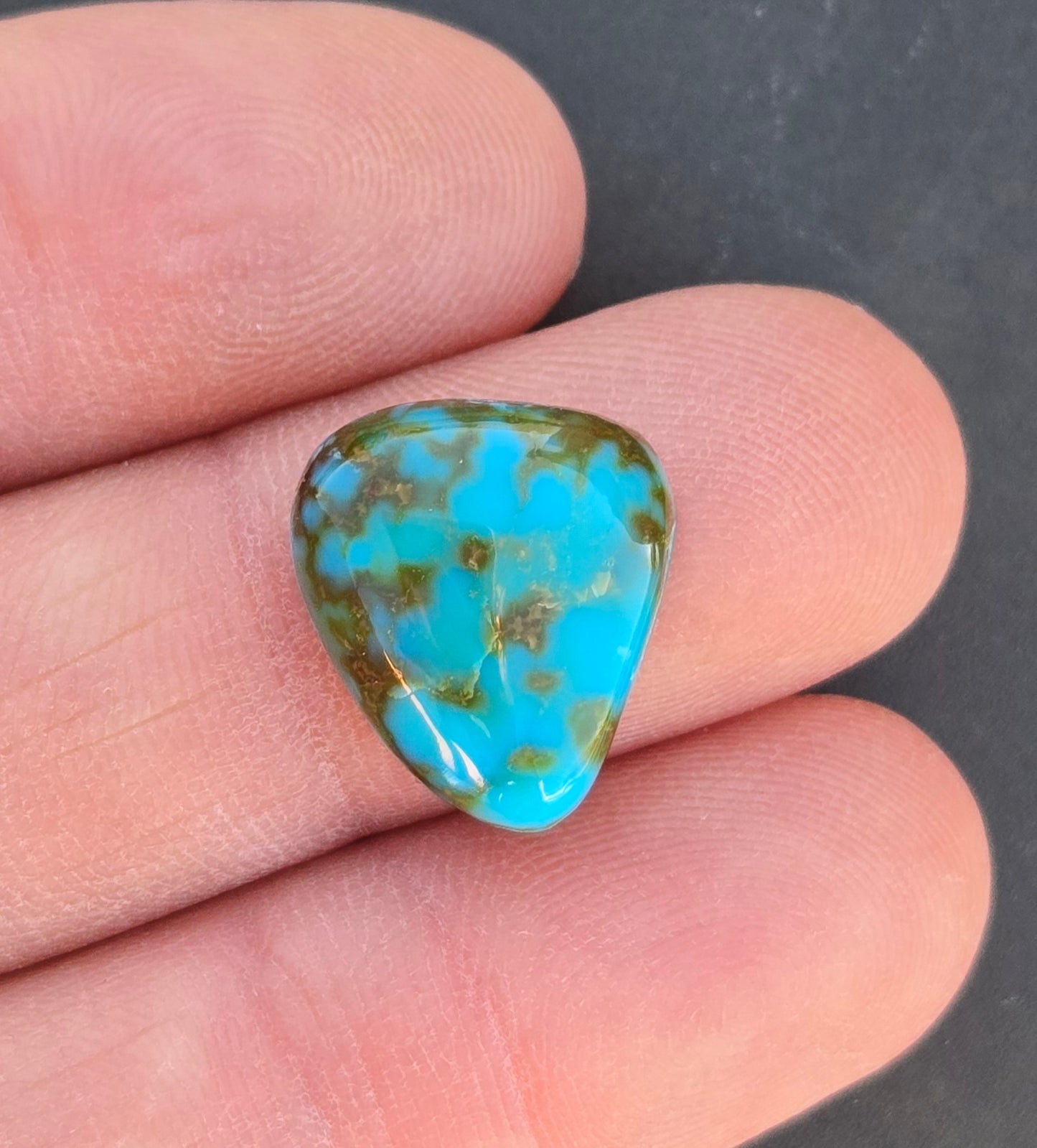 AAA High Blue Kingman Turquoise Cabochon