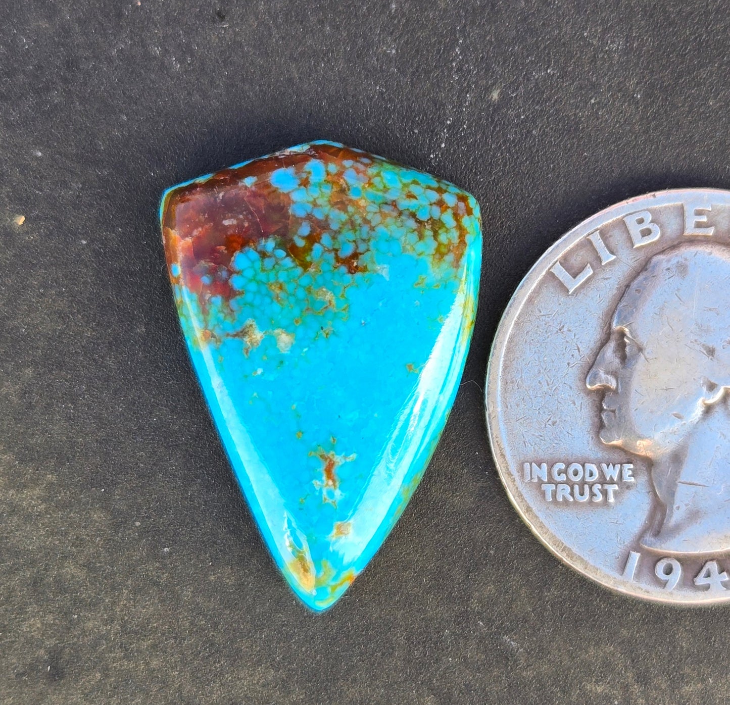 AAA High Blue Kingman Turquoise Cabochon