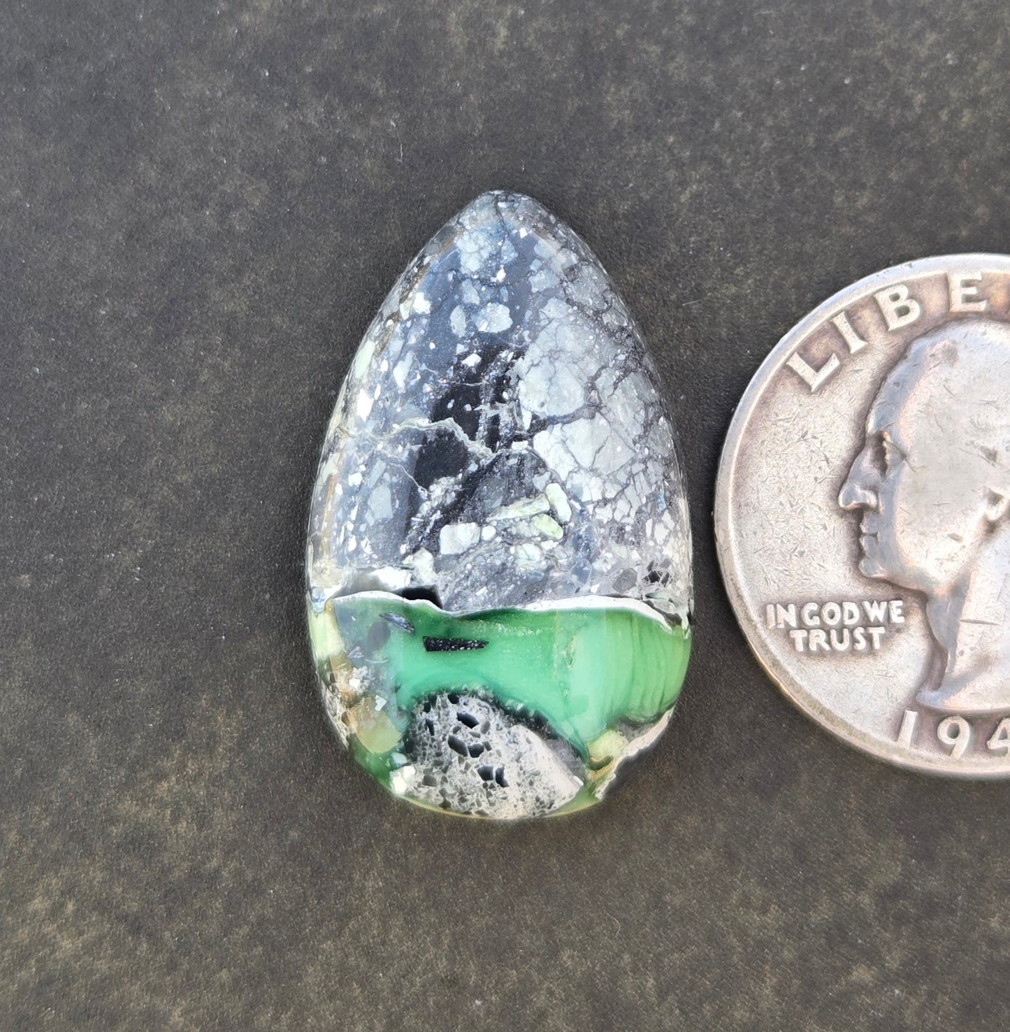Mystic Sage Turquoise/Variscite Cabochon