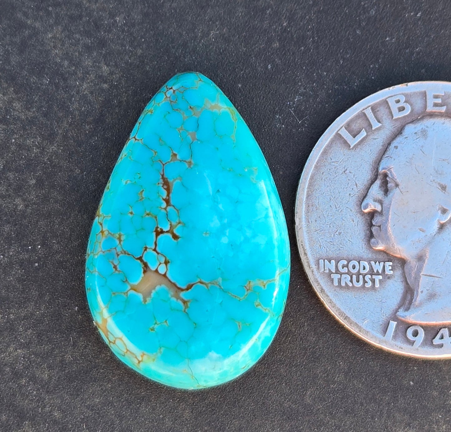 Number 8 Mine Turquoise Cabochon