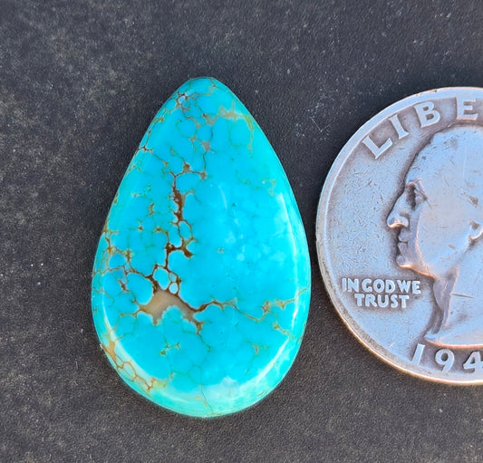 Number 8 Mine Turquoise Cabochon