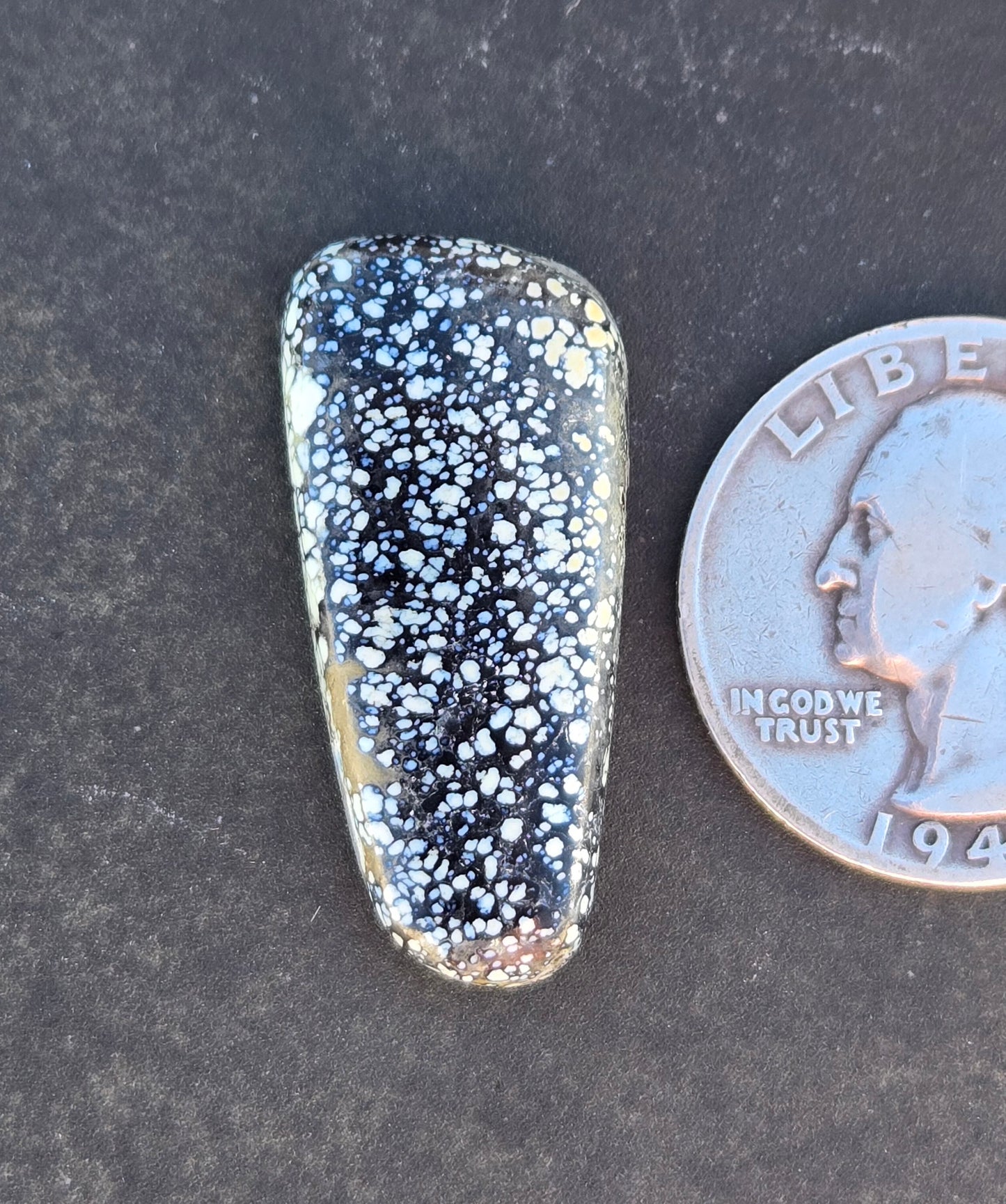 Angel Wing Variscite/Chalcosiderite Cabochon