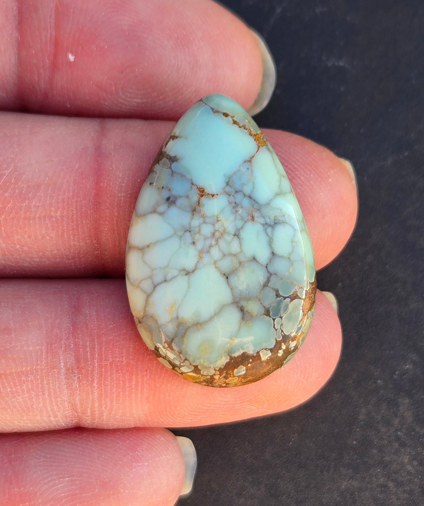 Blue Boy Variscite Cabochon