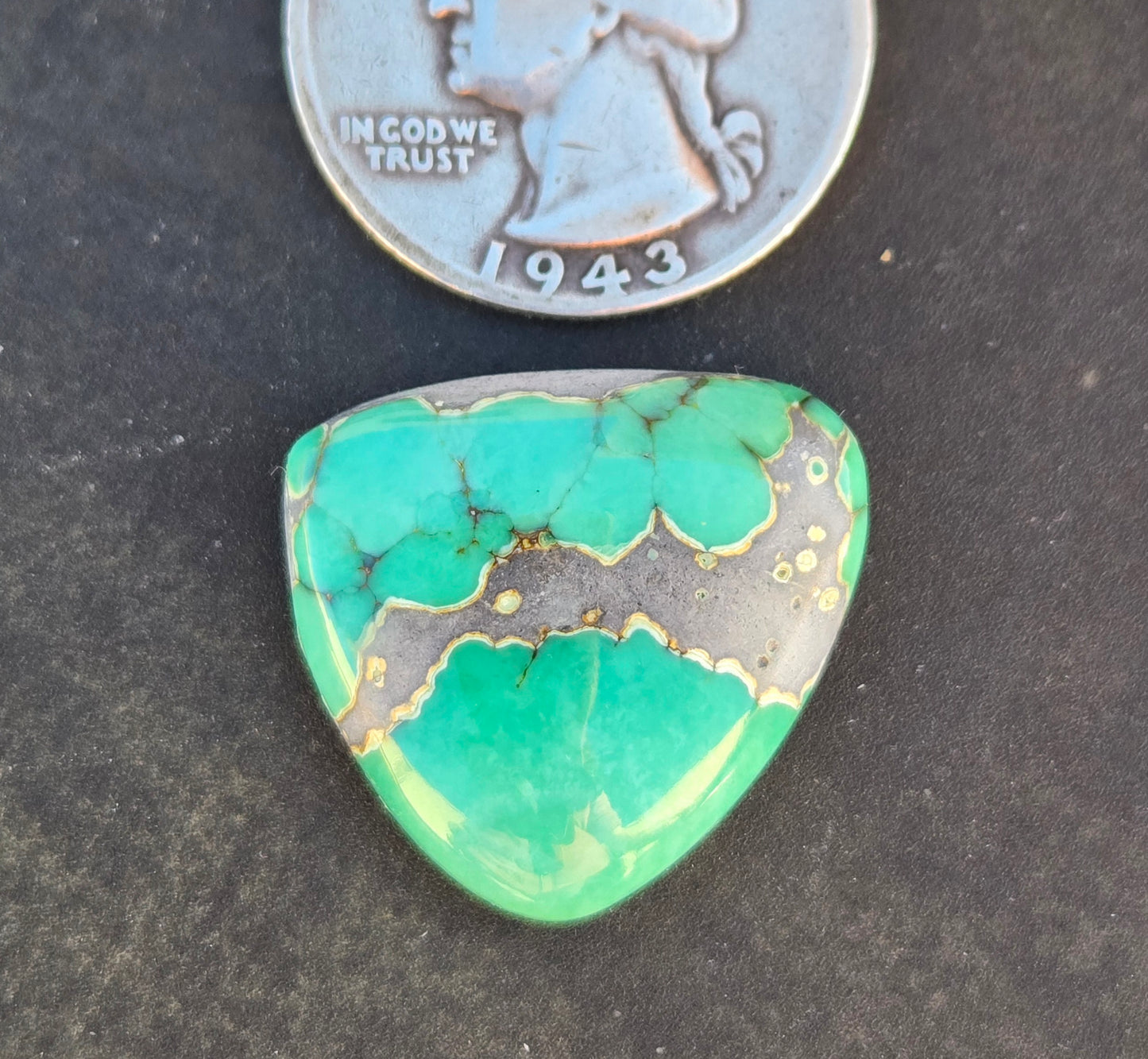 Blue Boy Variscite Cabochon