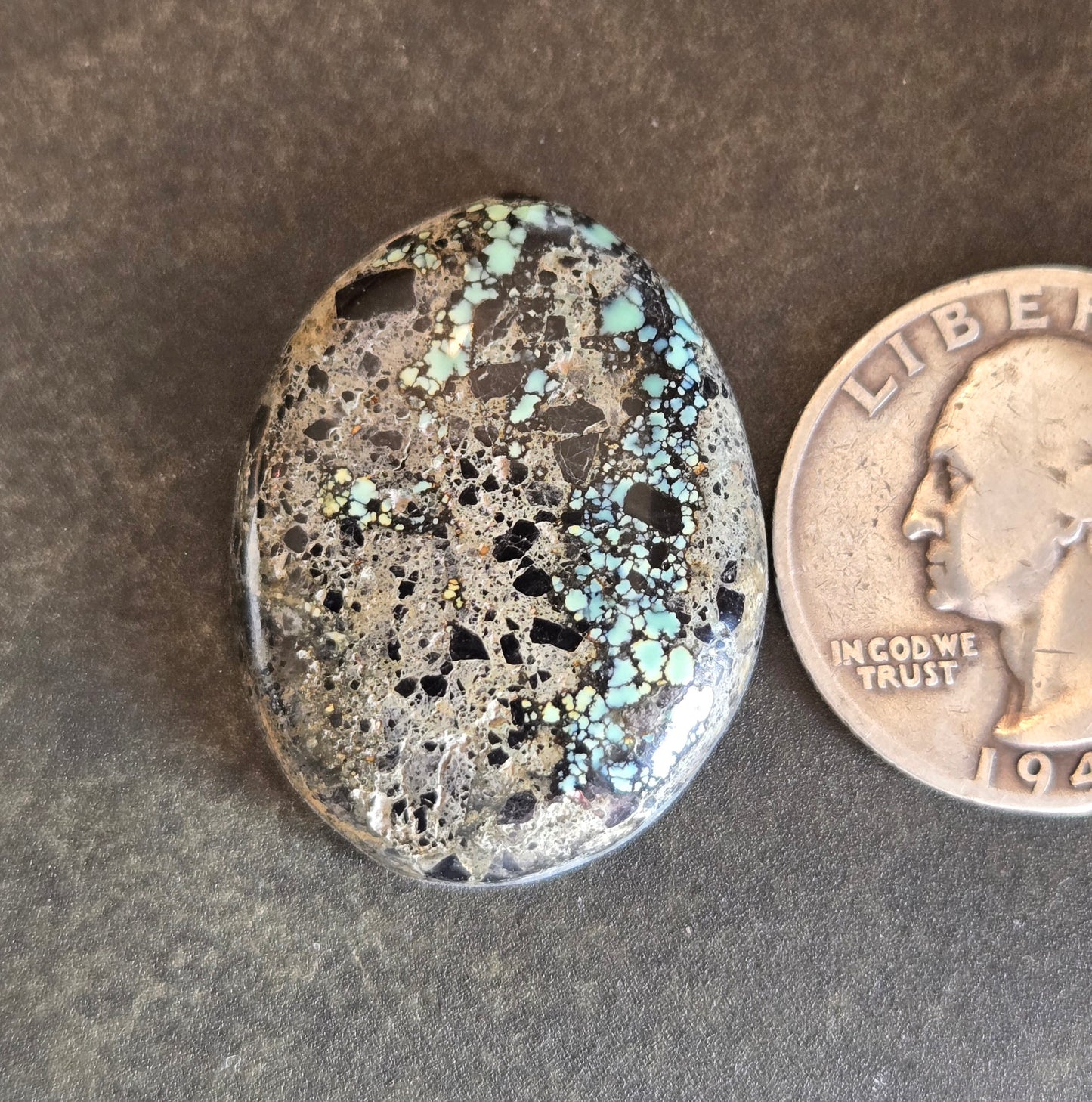 Seven Dwarfs Variscite Cabochon 7D