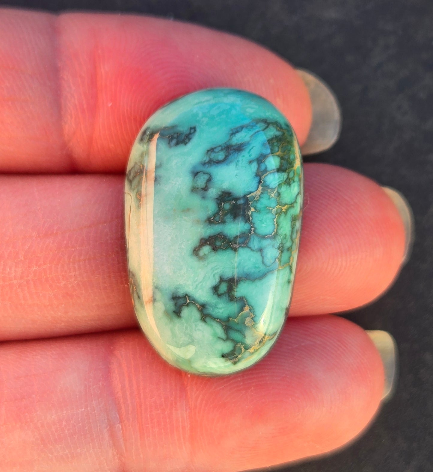 Blue Boy Variscite Cabochon