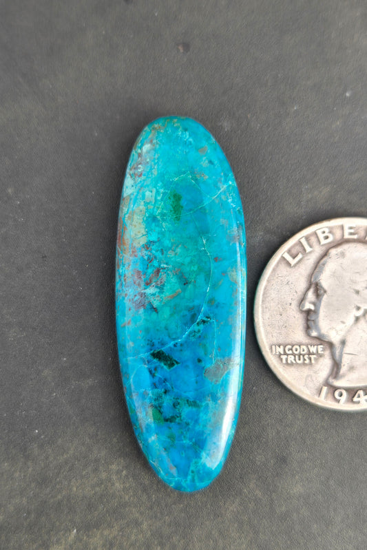 Rowley Mine Chrysocolla Cabochon