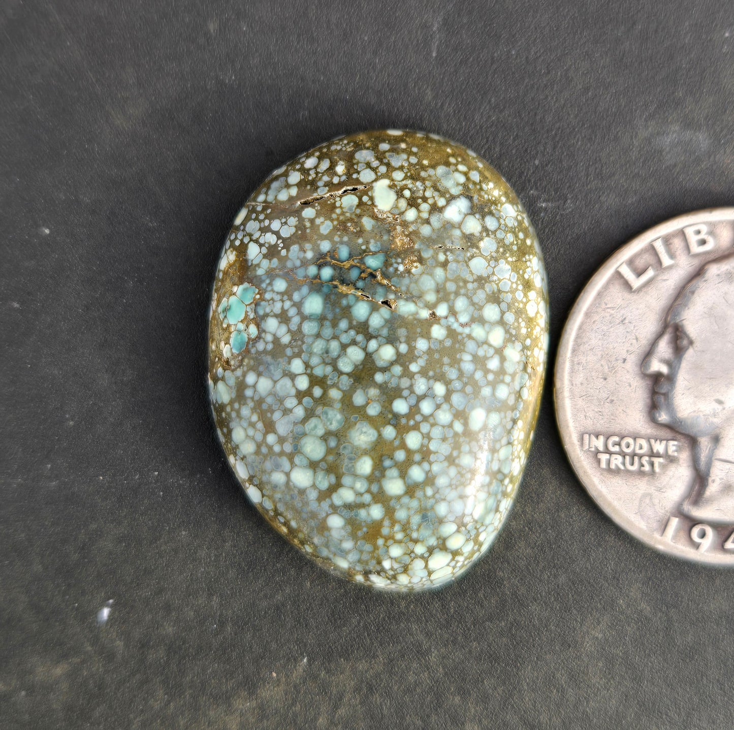 Blue Boy Variscite Cabochon