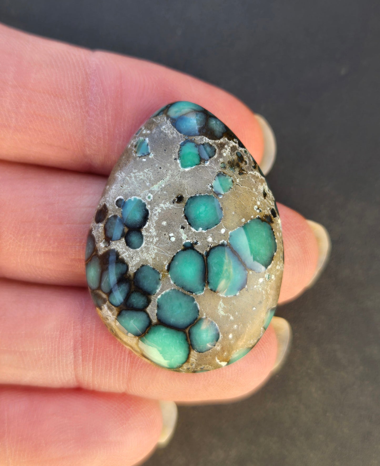 Blue Boy Variscite Cabochon