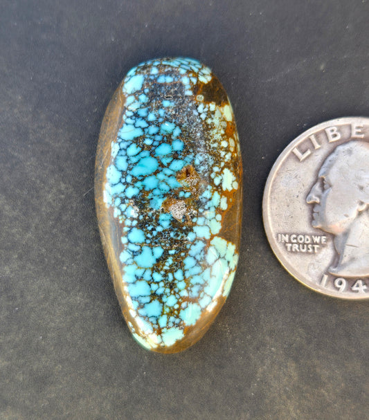 Number 8 Mine Turquoise Cabochon
