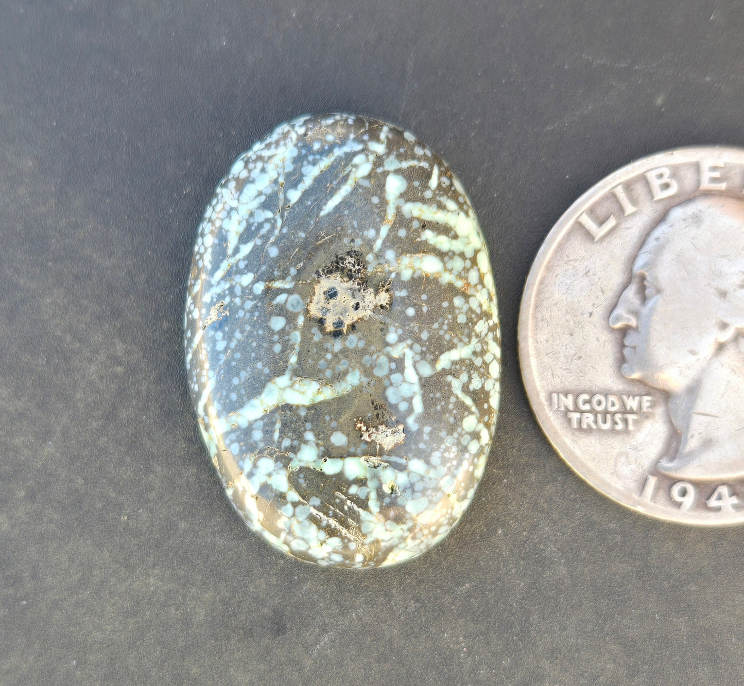 Blue Boy Variscite Cabochon