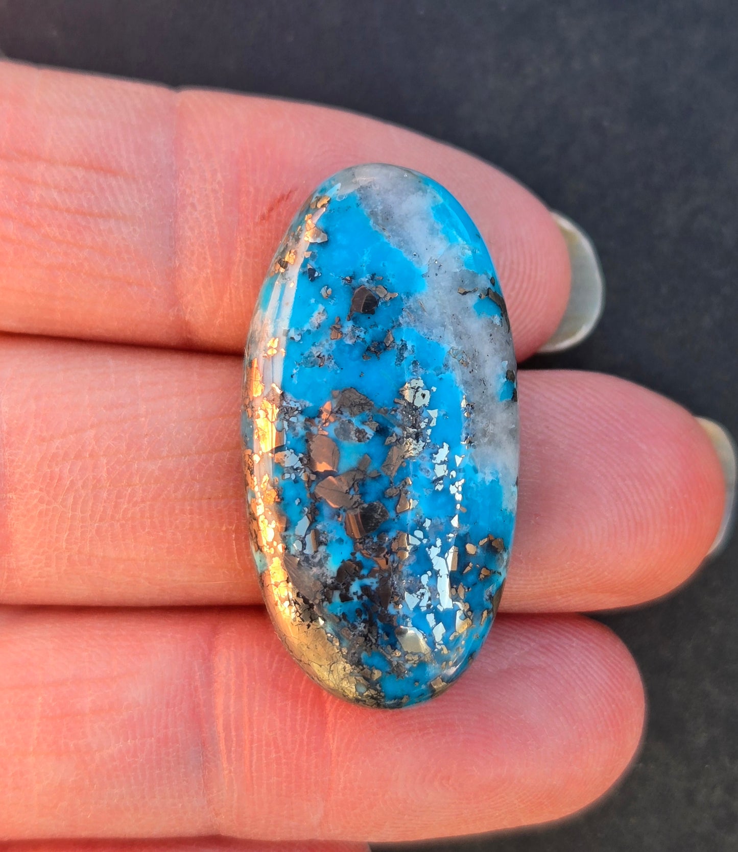 Nacozari Turquoise Cabochon