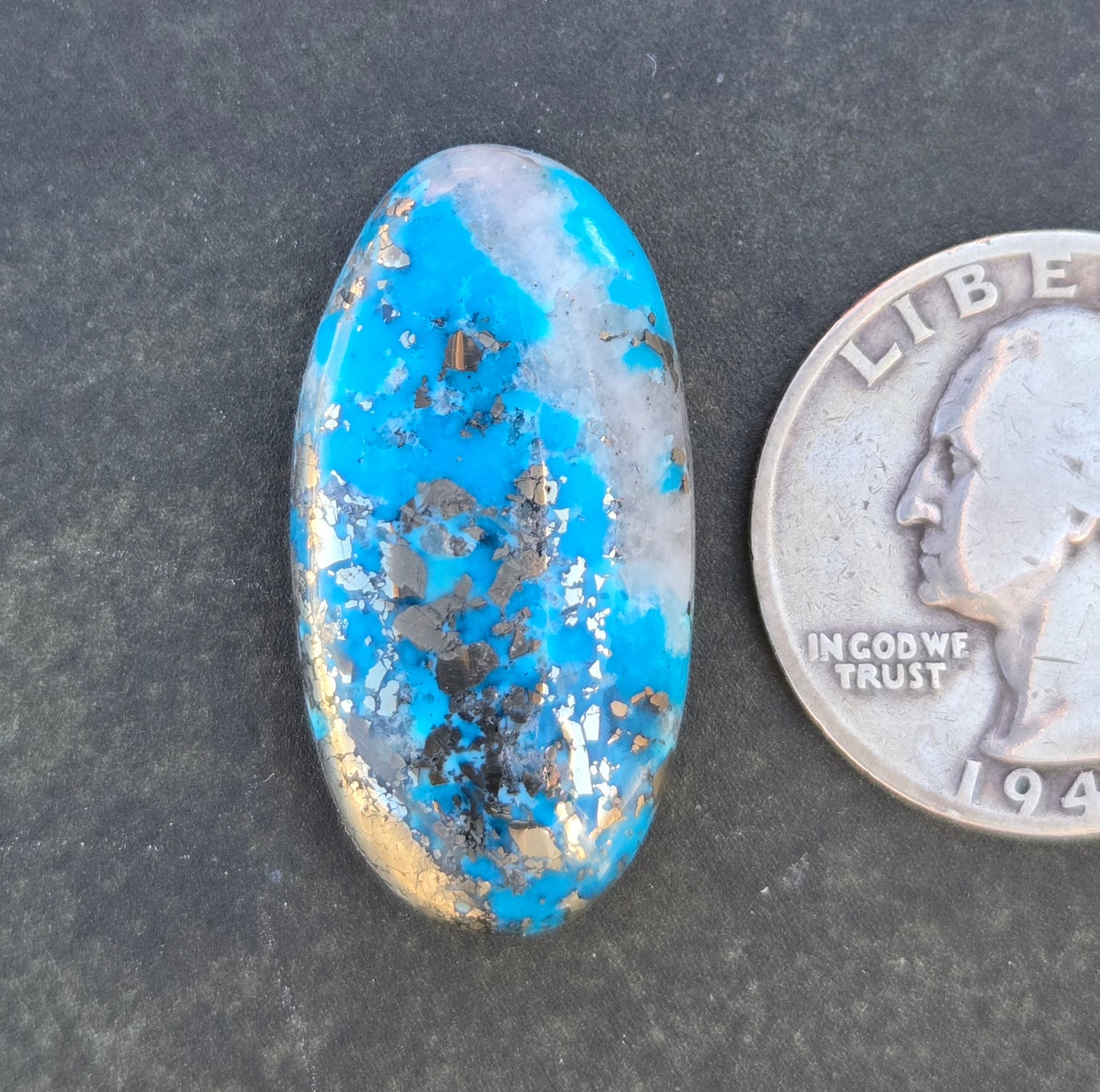 Nacozari Turquoise Cabochon