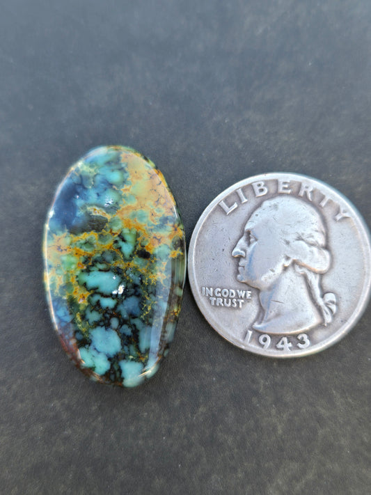 Snowville Variscite Cabochon