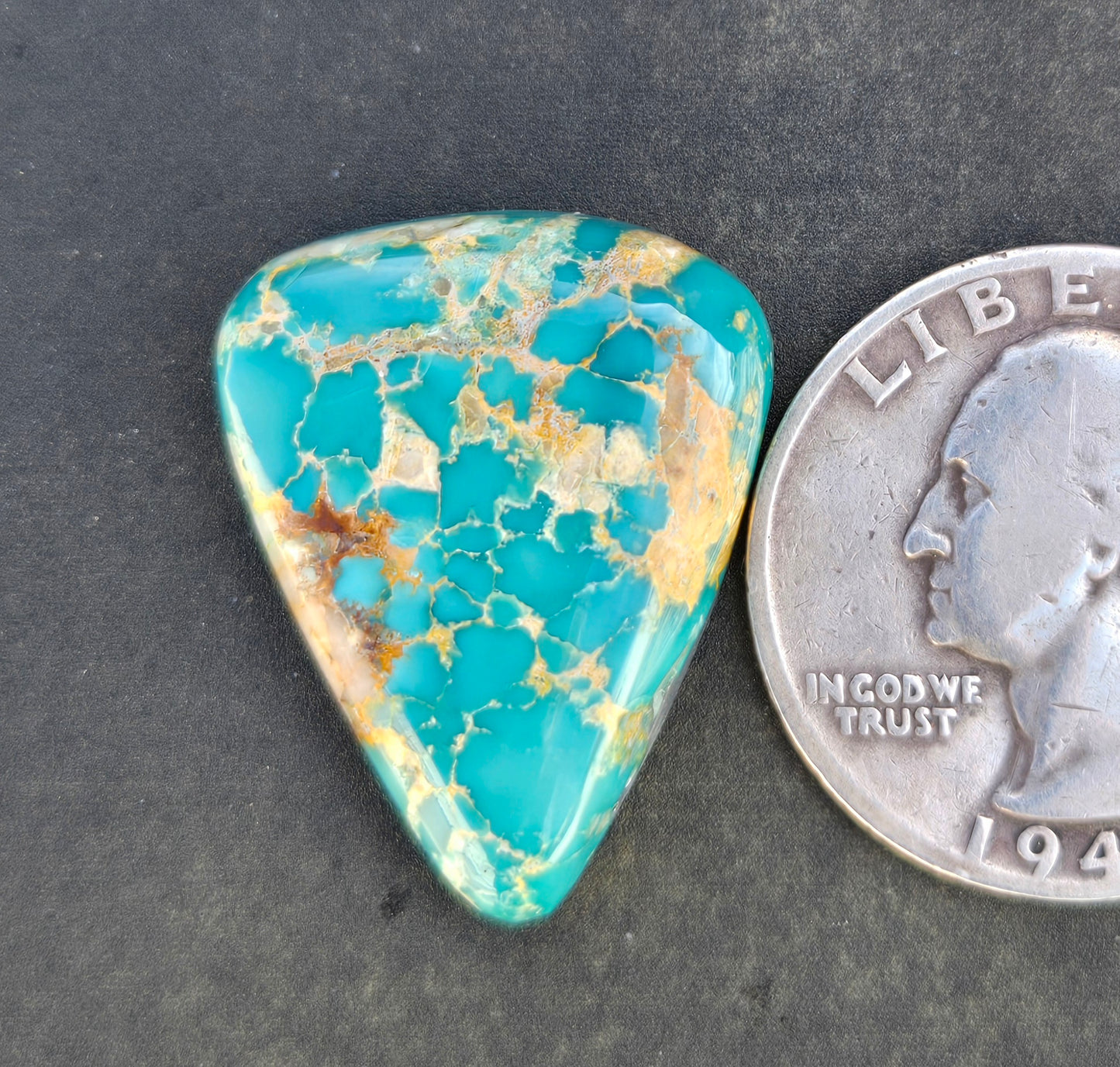 Royston Royal Blue Turquoise Cabochon