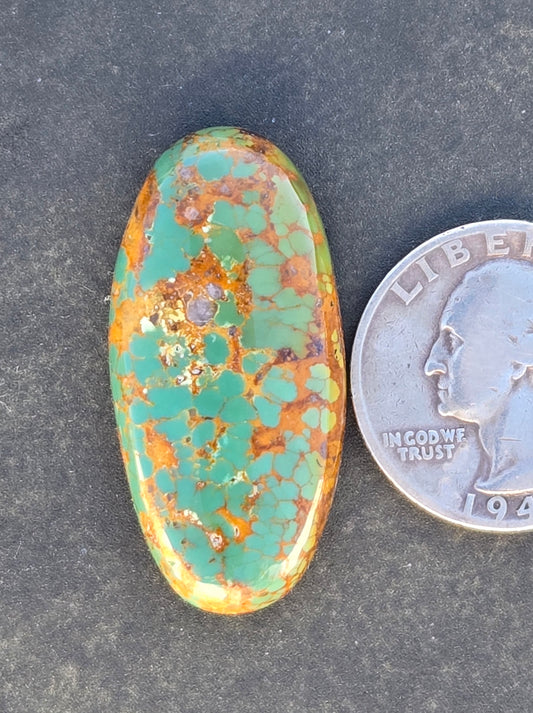 Golden Phoenix Turquoise (Hardy Pit) Cabochon