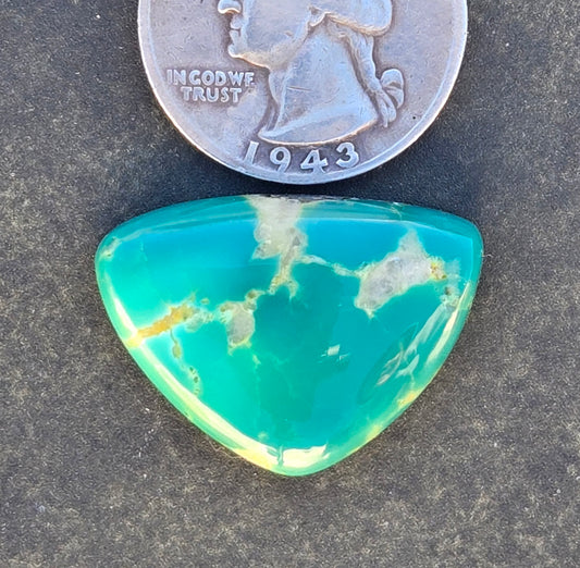 AAA Kingman Green Hardy Pit Turquoise Cabochon