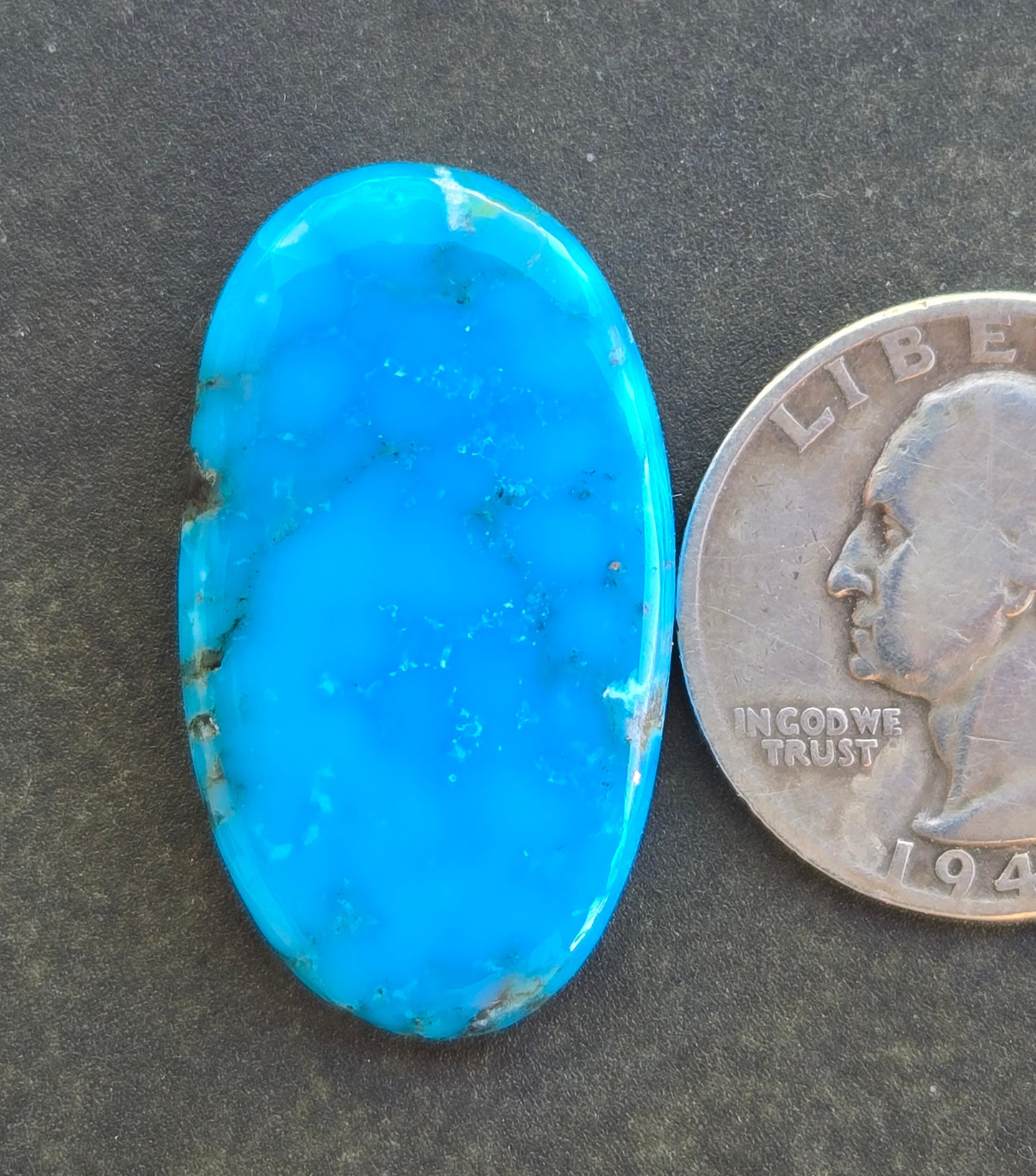 Ithaca Peak Turquoise Cabochon