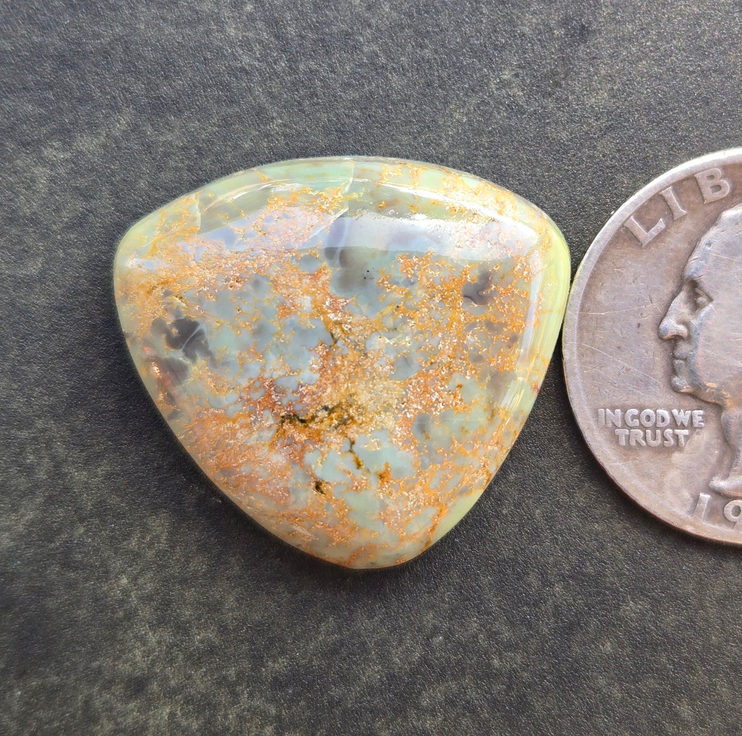 Blue Boy Variscite Cabochon