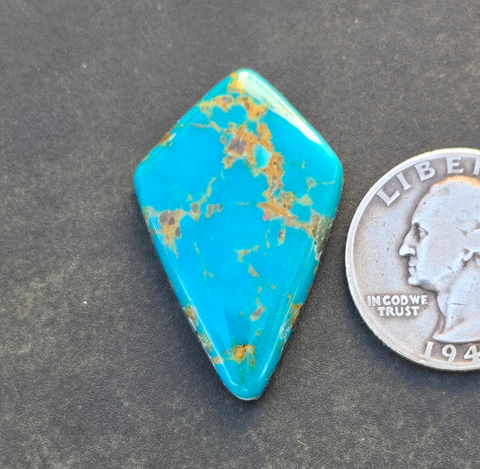 Golden Phoenix Turquoise (Hardy Pit) Cabochon