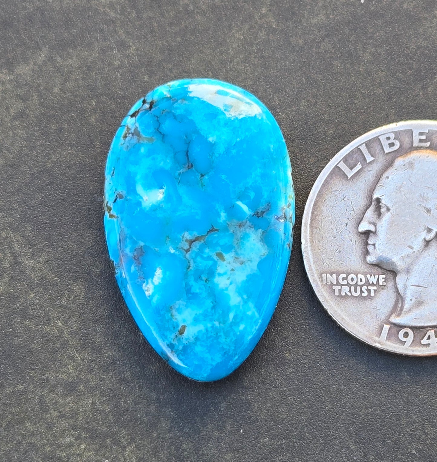 Ithaca Peak Turquoise Cabochon
