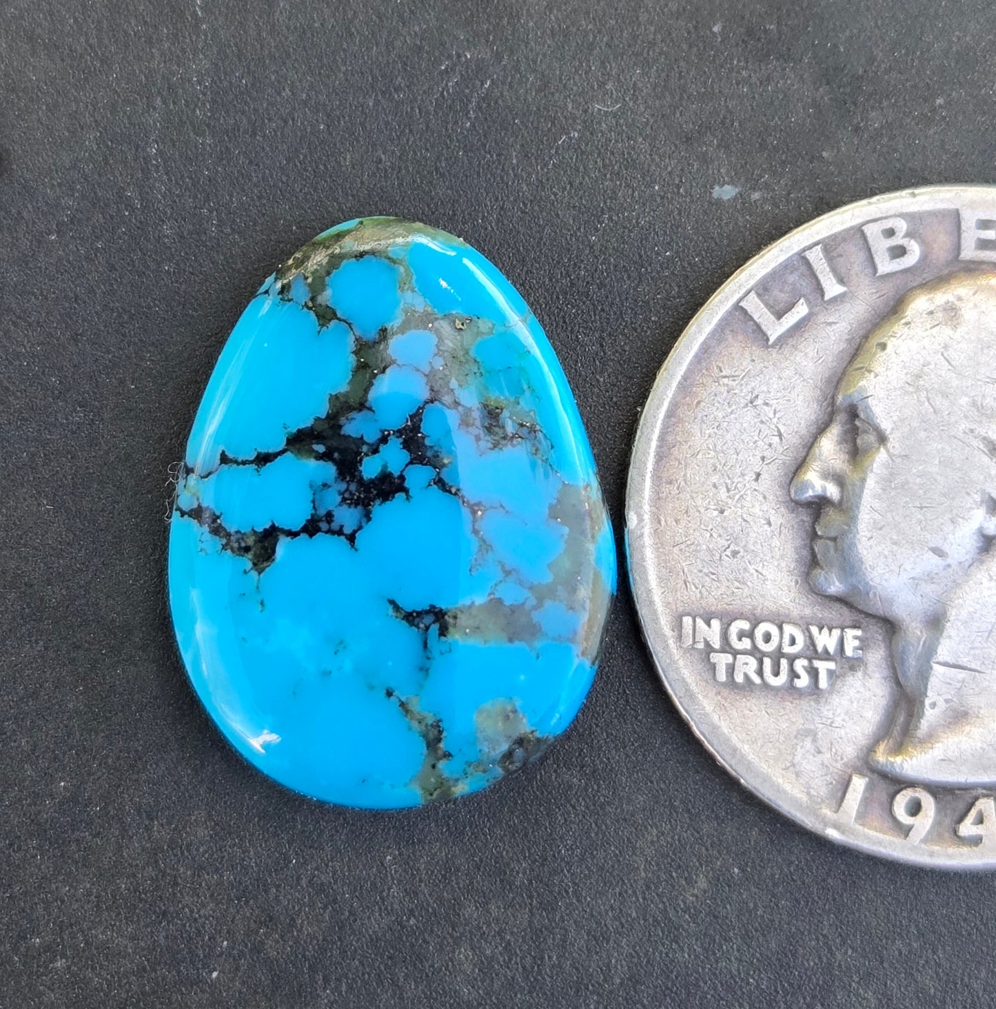 Ithaca Peak Turquoise Cabochon